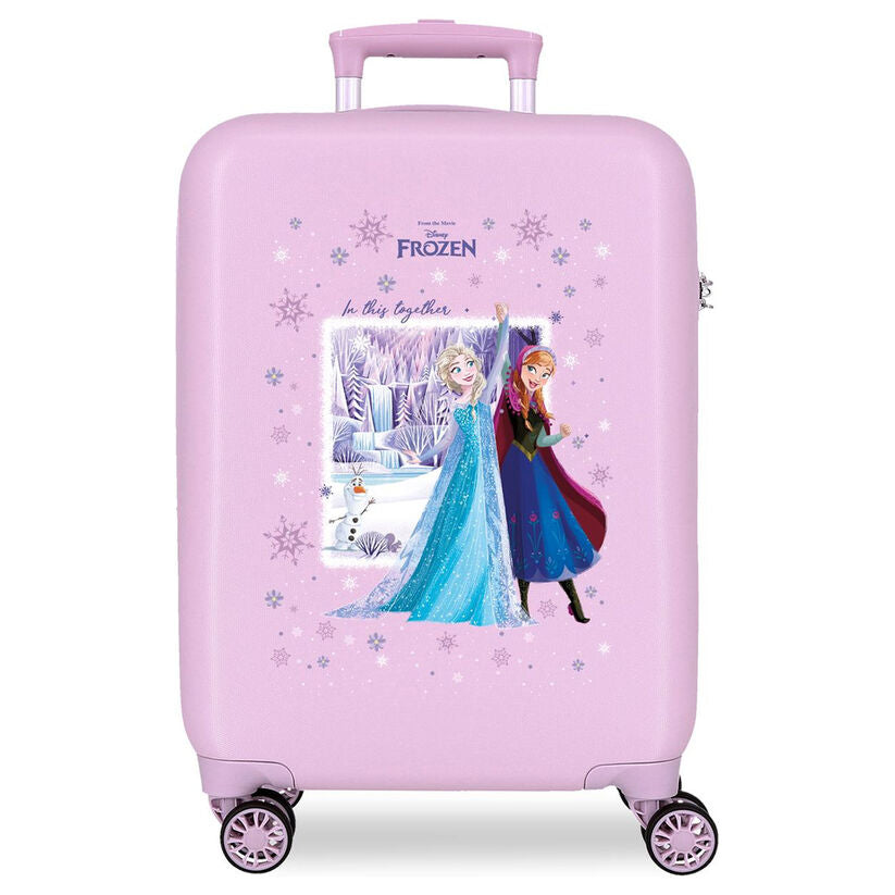 in this together frozen disney abs trolley suitcase 55cm