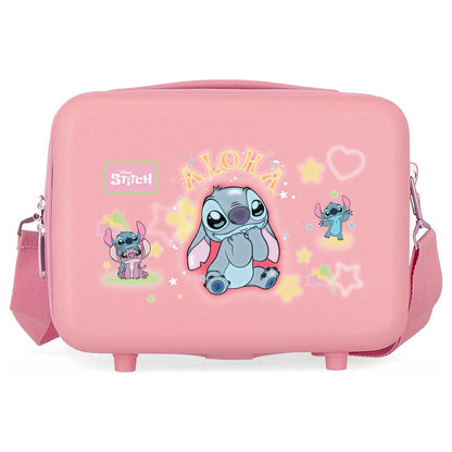 adaptable abs you&me stitch disney toiletry bag 29cm