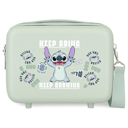 adaptable abs keep going stitch disney toiletry bag 29cm