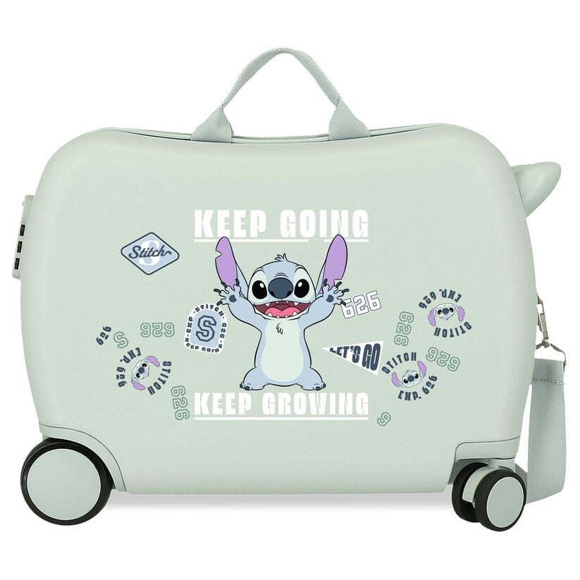 ABS trolley suitcase Keep Going Stitch Disney 50cm