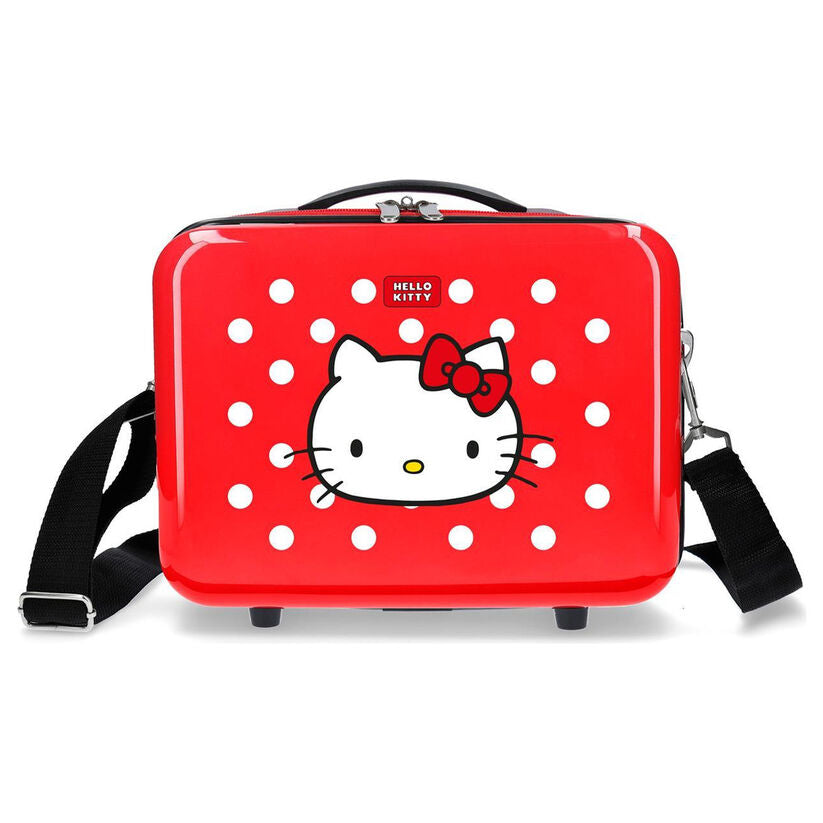 Adaptable ABS Castle Of Hello Kitty toiletry bag 29cm