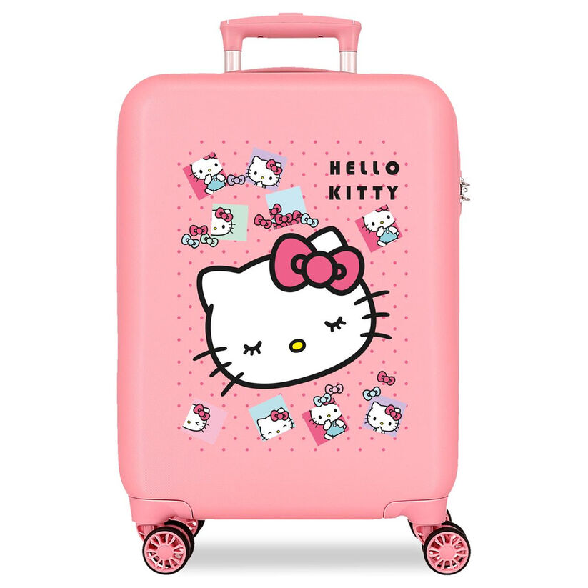 bows hello kitty abs trolley suitcase 55cm