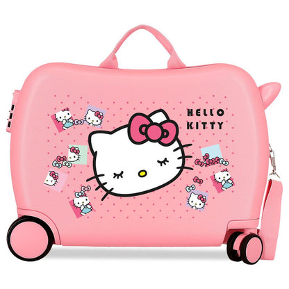 bows hello kitty abs trolley suitcase 50cm