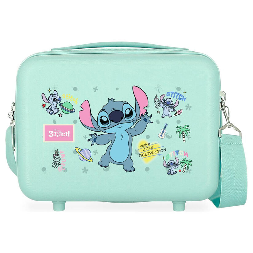 adaptable toiletry bag abs little destruction stitch disney 29cm