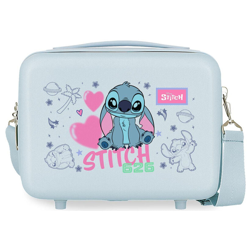 adaptable abs hearts stitch disney toiletry bag 29cm