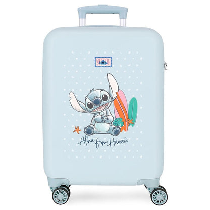 ABS trolley suitcase From Hawaii Stitch Disney 55cm
