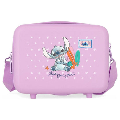 Adaptable toiletry bag ABS From Hawaii Stitch Disney 29cm