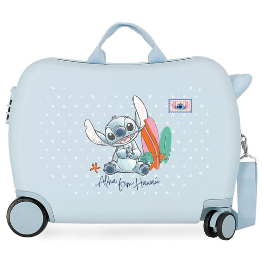 ABS trolley suitcase From Hawaii Stitch Disney 50cm