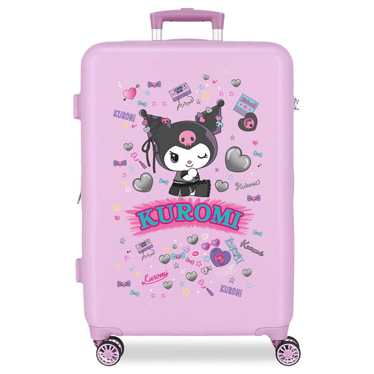 Retropop Kuromi Hello Kitty ABS trolley suitcase 65cm