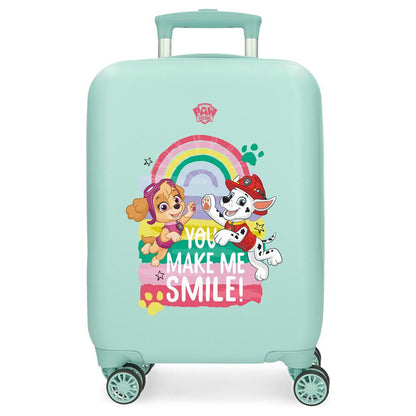 absbe happy paw patrol trolley suitcase 50cm