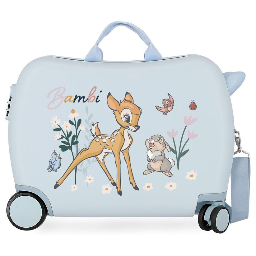 abs trolley suitcase before the bloom bambi disney 50cm