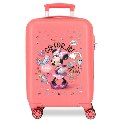 ABS trolley suitcase Loving Life Minnie Disney 50cm