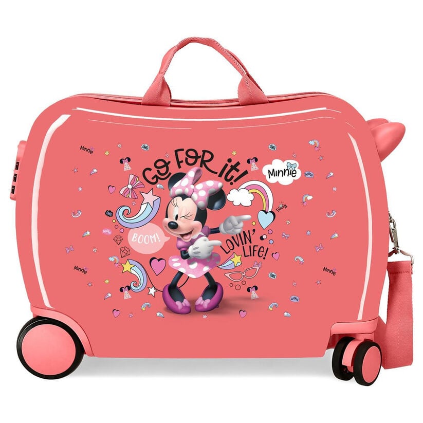 ABS trolley suitcase Loving Life Minnie Disney 50cm