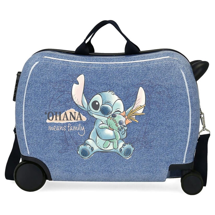 Dance It Out Stitch Disney ABS trolley suitcase 50cm