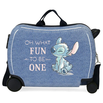 Dance It Out Stitch Disney ABS trolley suitcase 50cm