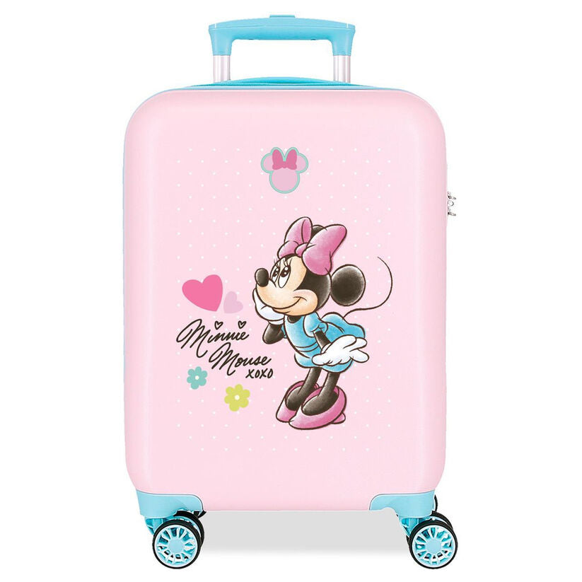 imagine minnie disney abs trolley suitcase 50cm