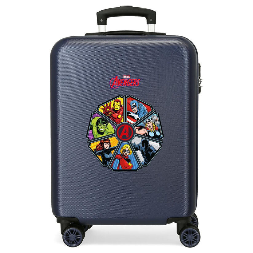 marvel avengers to the power abs trolley suitcase 55cm