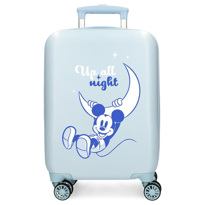 abs trolley suitcase up all night mickey disney 50cm
