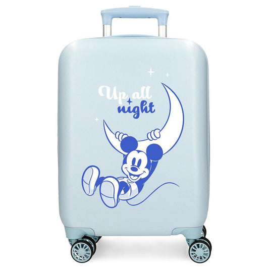 abs trolley suitcase up all night mickey disney 50cm