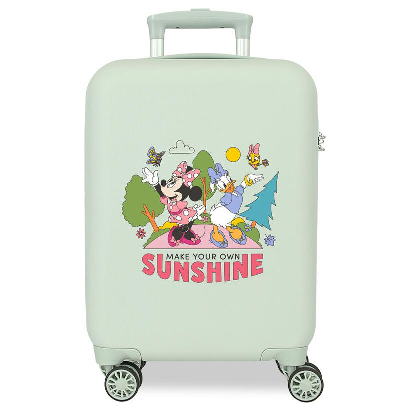 disney sunshine minnie abs trolley suitcase 50cm