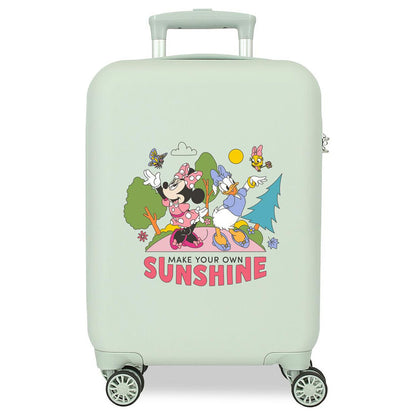 disney sunshine minnie abs trolley suitcase 50cm