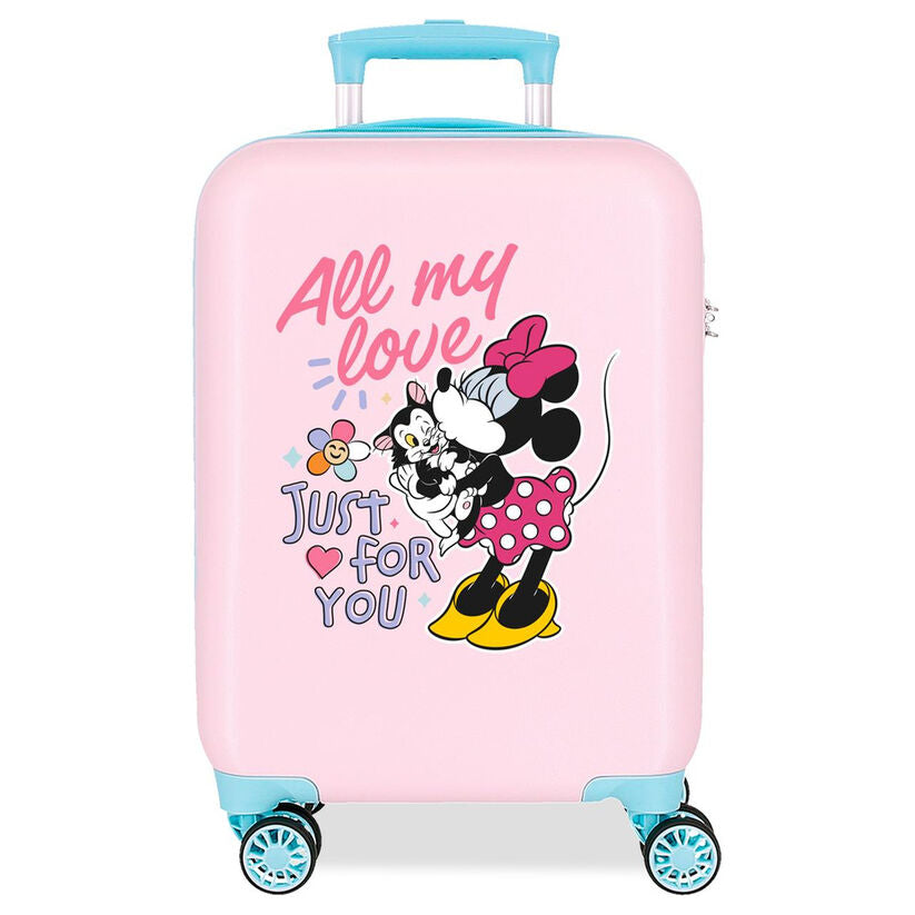 abs trolley suitcase all my love minnie disney 50cm