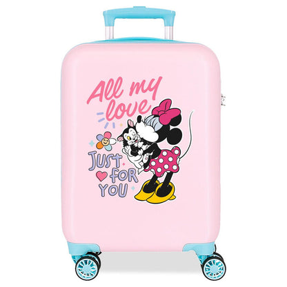 abs trolley suitcase all my love minnie disney 50cm