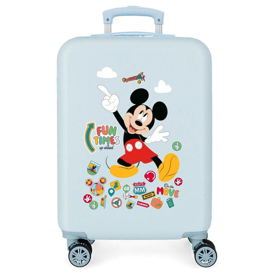 Fun Times Mickey Disney ABS trolley suitcase 55cm