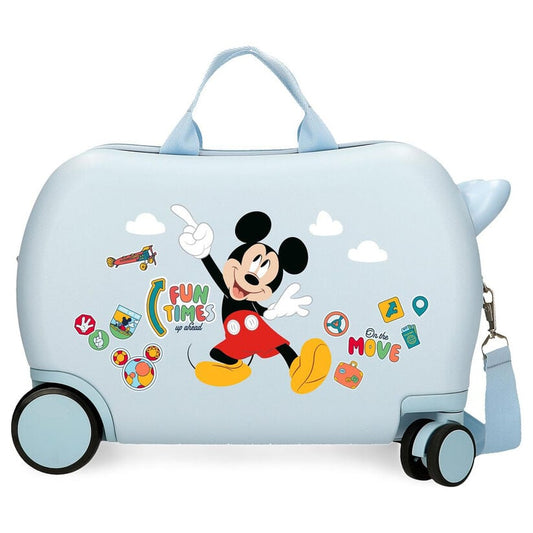 Fun Times Mickey Disney ABS trolley suitcase 45cm