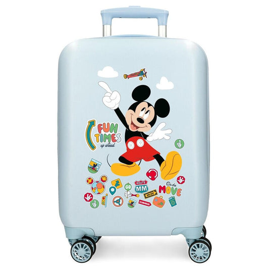 Fun Times Mickey Disney ABS trolley suitcase 50cm