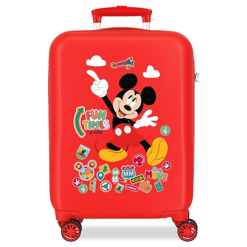 Fun Times Mickey Disney ABS trolley suitcase 50cm