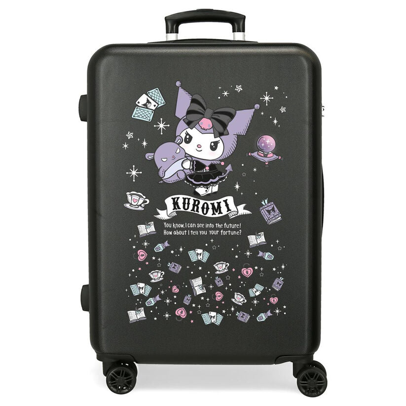fortune telling kuromi hello kitty abs trolley suitcase 65cm