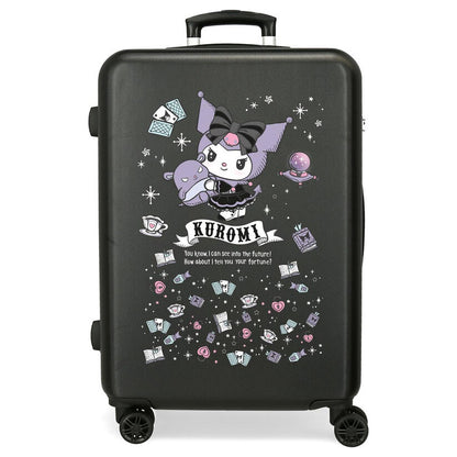 fortune telling kuromi hello kitty abs trolley suitcase 65cm