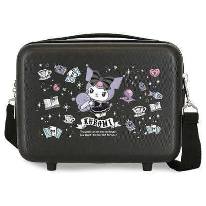 adaptable abs fortune telling kuromi hello kitty toiletry bag 29cm