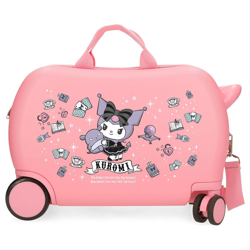 fortune telling kuromi hello kitty abs trolley suitcase 45cm