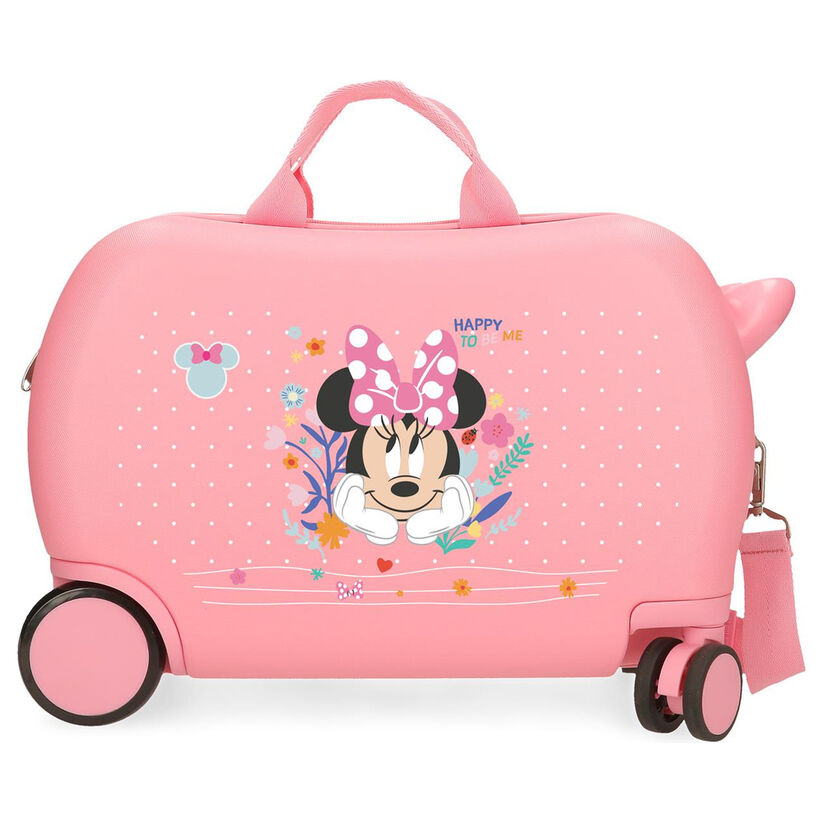 Valise trolley ABS Happy To Be Me Minnie Disney 45 cm