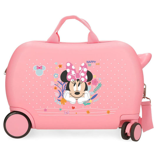 ABS trolley suitcase Happy To Be Me Minnie Disney 45cm