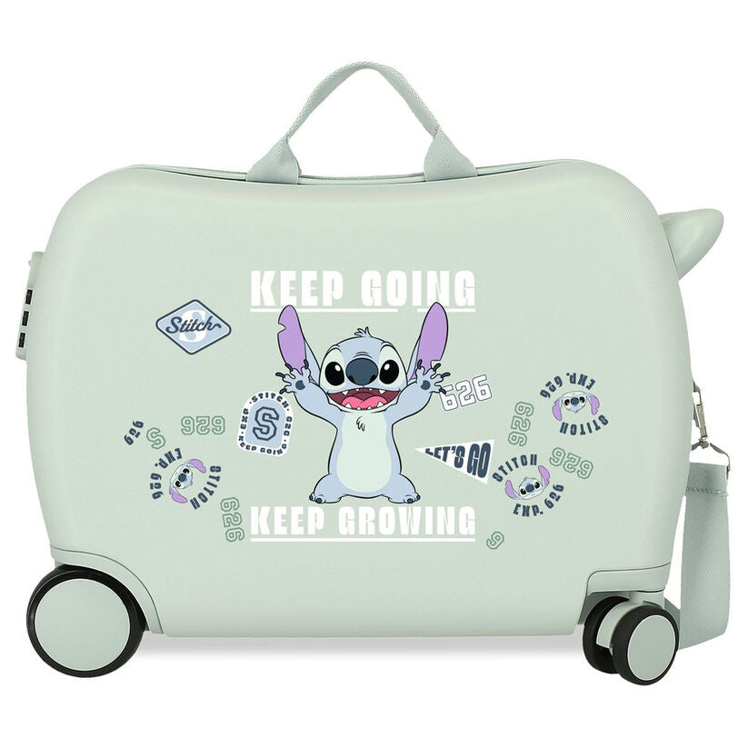 ABS trolley suitcase Keep Going Stitch Disney 50cm