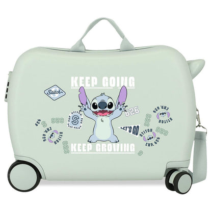 ABS trolley suitcase Keep Going Stitch Disney 50cm