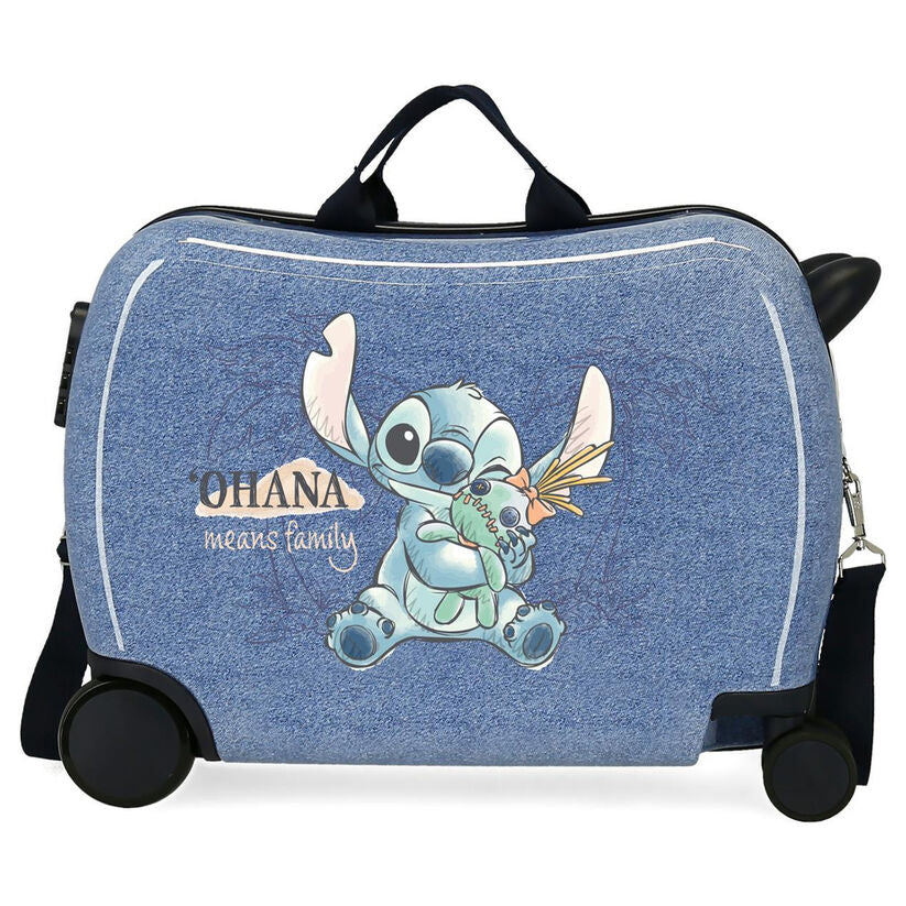 Dance It Out Stitch Disney ABS trolley suitcase 50cm