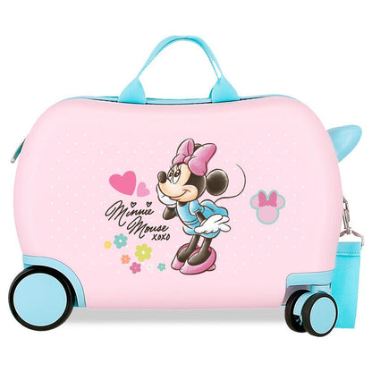 Immagina la valigia trolley di Minnie Disney in ABS da 45 cm