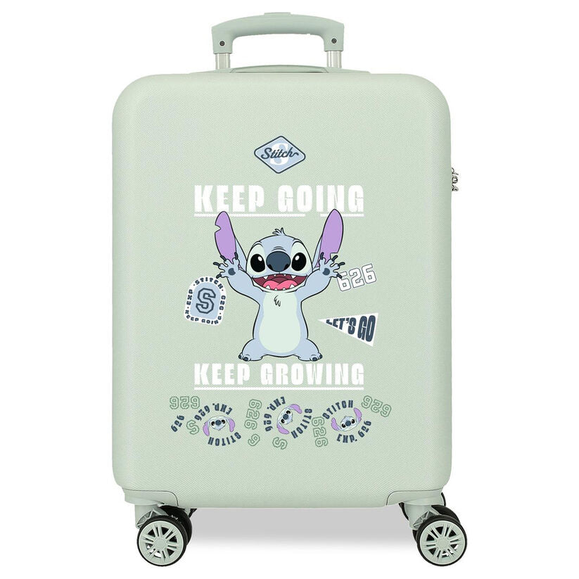 ABS trolley suitcase Keep Going Stitch Disney 55cm