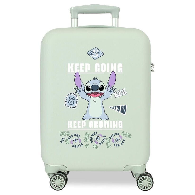 ABS trolley suitcase Keep Going Stitch Disney 50cm
