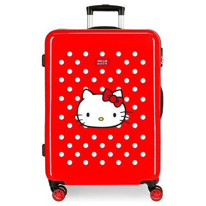 Valise trolley Hello Kitty Château en ABS 68 cm