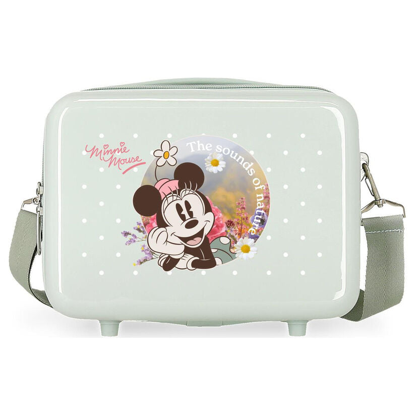 adaptable abs wild nature minnie disney toiletry bag 29cm