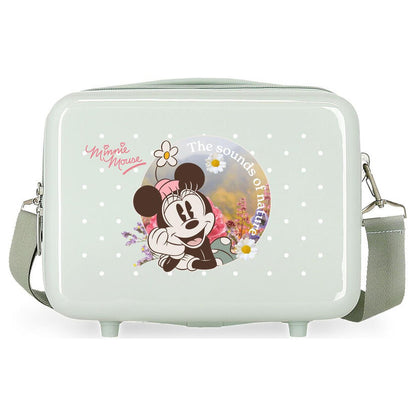 adaptable abs wild nature minnie disney toiletry bag 29cm