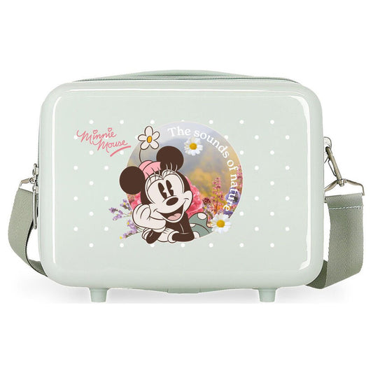 adaptable abs wild nature minnie disney toiletry bag 29cm