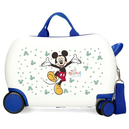 Best Friends Together Mickey Disney ABS trolley suitcase 45cm