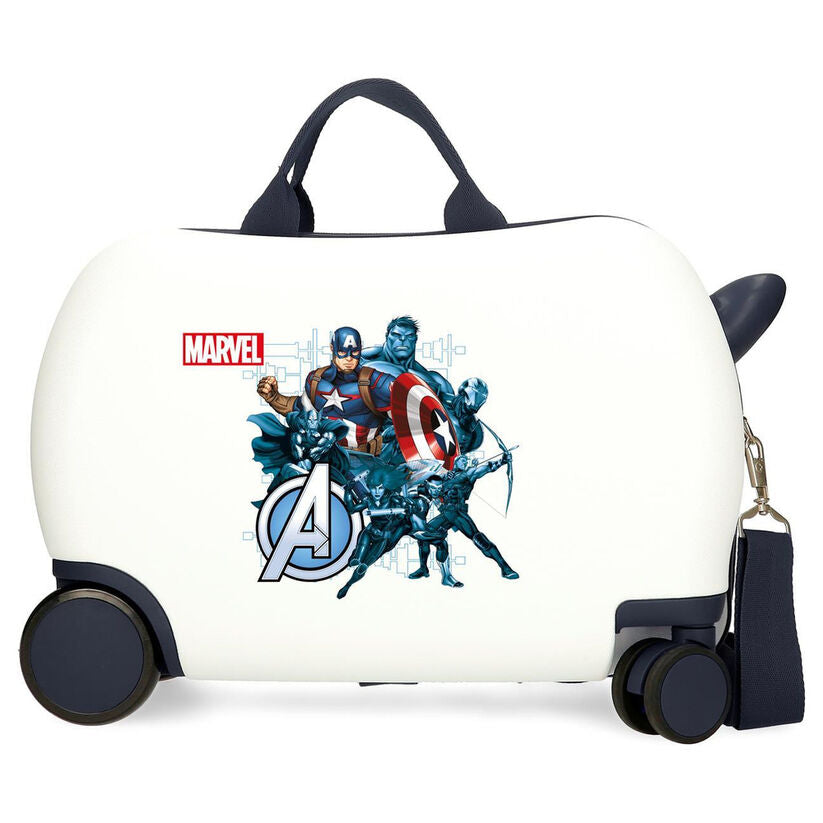 legendary avengers marvel abs trolley suitcase 45cm