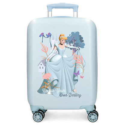 disney cinderella abs trolley suitcase 50cm